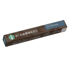STARBUCKS 星巴克 特濃烘焙膠囊咖啡 Nespresso咖啡機適用, 5.7g, 10顆, 1盒