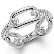Daniel Wellington CRYSTAL LINK鑲鑽裝飾時尚戒指