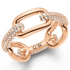 Daniel Wellington CRYSTAL LINK鑲鑽裝飾時尚戒指