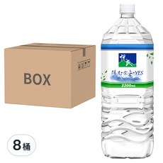 悅氏 天然水, 2.2L, 8桶