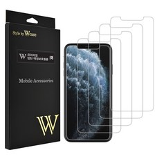 Wcase 優質手機螢幕保護貼 5p, 1個