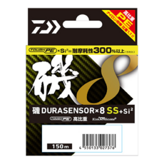 DAIWA Iso Dura Sensor 8 編織 SS Si2 釣魚線, 1個