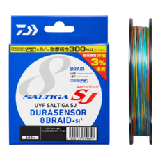 DAIWA UVF Saltiga SJ Dura Sensor X8 SI2 8 編織釣線, 1個, 混色