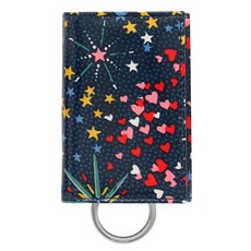 Cath Kidston 午夜星星鑰匙圈, 1入, 海軍藍