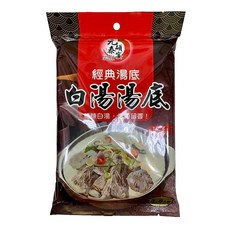 元泰碩宴 經典湯底 白湯湯底, 110g, 1包