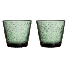 IITTALA 苔原玻璃 290ml, 細綠, 2個