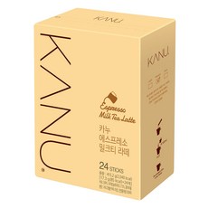 KANU 紅茶拿鐵咖啡, 17.3g, 24條, 1盒