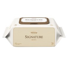 Bebesup Signature系列 嬰幼兒濕紙巾 掀蓋式 棕色款, 70張, 10包