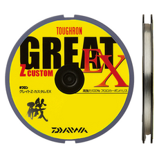 DAIWA Tafuron Great Z 客製化 EX 碳線釣魚線, 天然, 1個