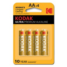 KODAK 柯達 超優質鹼性 AA 電池, 4入, 1個