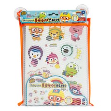 Pororo 淘氣小企鵝 皮諾丘洗澡遊戲貼紙, 1個, 白色