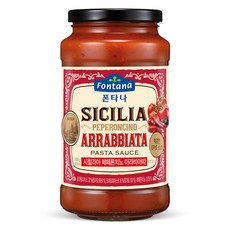 歐洲 Fontana 西西里 Peperoncino Arrabiata 義大利麵醬, 1個, 600g