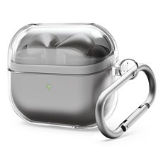 Luarmo Luarable Galaxy Buds 3 Buds 3 Pro TPU 全蓋保護殼, 1個, 透明, 單品