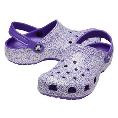 crocs 卡駱馳 兒童經典閃光木底鞋 T 206992-573