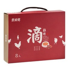 農純鄉 紅棗枸杞滴雞精禮盒, 400ml, 1盒