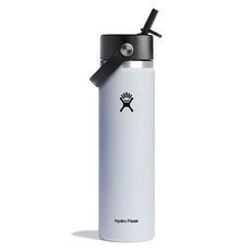 Hydro Flask 廣口保溫瓶, 白色, 710ml, 1個