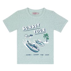 Cath Kidston 兒童 Speedy Boat 棉質T恤