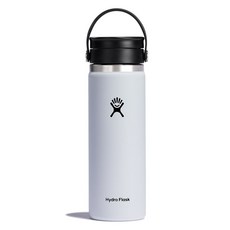 Hydro Flask 廣口保溫瓶, 白色, 591ml, 1個