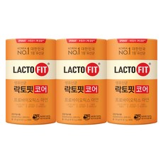 Chong Kun Dang 鍾根堂 LACTO-FIT 益生菌隨身包Plus版 60條入, 120g, 3罐