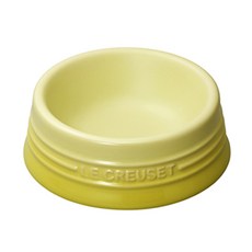 LE CREUSET 寵物碗, 黃色, 1個