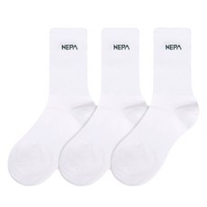 NEPA Hoa Frost 中襪 3 雙人組 NPDHFMD, 1組, 象牙色 (NPDHFMDL-IV3)