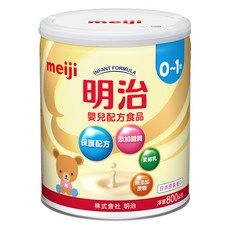 meiji 明治 嬰兒配方奶粉 新配方 0~1歲, 1罐, 800g