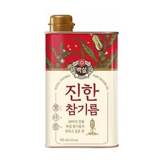 CJ BEKSUL 白雪 芝麻油, 500ml, 1瓶