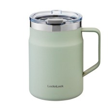 LocknLock 樂扣樂扣 都會馬克咖啡杯 475ml, 薄荷綠色, 1個