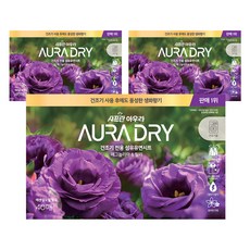 AURA Saffron Aura Dry Dryer Sheet 織物柔軟精木蘭香氛, 40入, 3個