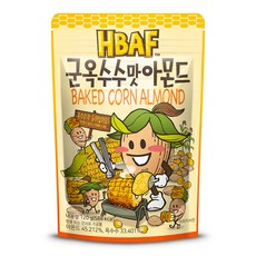 HBAF 杏仁果 烤玉米風味, 120g, 1個