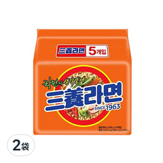 Samyang Foods 三養 Ramen 元祖拉麵, 120g, 5包, 2袋