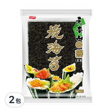 元本山 菊燒海苔 10片入, 25g, 2包