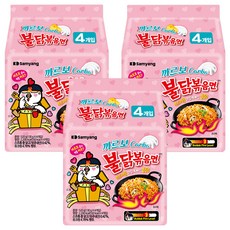 SAMYANG 三養 奶油白醬火辣雞肉風味鐵板炒麵, 12包