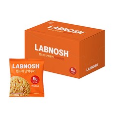 Labnosh 蛋白餅乾 花生口味 10個, 400g, 1組