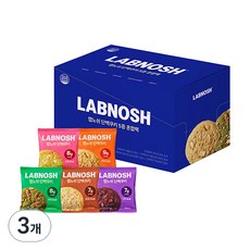 Labnosh 蛋白質綜合餅乾 5款 各2包組, 3盒, 400g