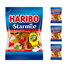 HARIBO 哈瑞寶 Starmix綜合水果風味軟糖, 100g, 4包