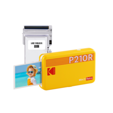 KODAK 柯達 即可印口袋相印機, P210R, 黃色