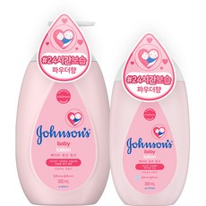 Johnson's 嬌生 溫和潤膚乳液 500ml+300ml, 1組