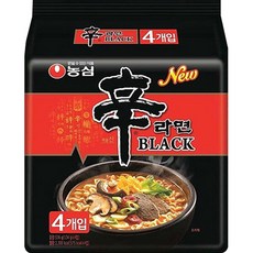 [韓國境內版] Nongshim 農心 頂級辛拉麵 微辣牛骨湯味, 130g, 4包