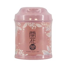無藏茗茶 工藝花茶 會開花的茶 粉色 小茶罐, 8g, 1罐