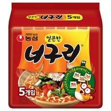 NONGSHIM 農心 浣熊香辣海鮮烏龍麵 120g, 5包