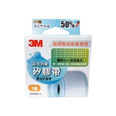 3M 溫和剝離矽膠帶 1吋, 1盒