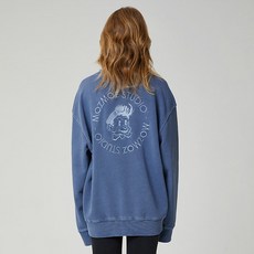 mozmoz 怪物刺繡顏料套頭衛衣