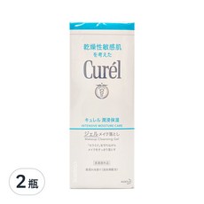 Curel 珂潤 保濕深層卸妝凝露 瓶裝, 130g, 2瓶