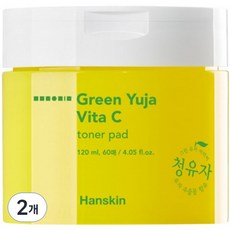 Hanskin Cheongyuja Vita C 化妝棉 60p, 60張, 2個