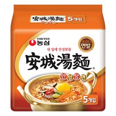 NONGSHIM 農心 安城湯麵 125g, 5個