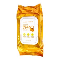 BANILA CO ZERO零感肌維他命C卸妝巾, 80張, 1包