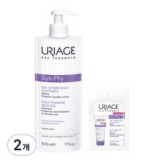 URIAGE 優麗雅 Gyn-Phy女性私密溫和清潔凝露, 500ml, 2瓶