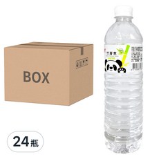 RICO 紅牌 埔里竹炭水, 600ml, 24瓶