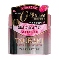 TSUBAKI 思波綺 金耀瞬護髮膜 粉嫩版, 180g, 1罐